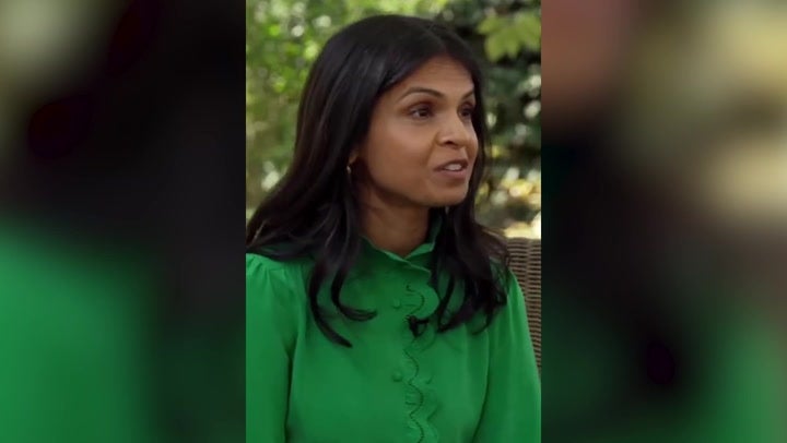 <p>Akshata Murty on Larry the Downing Street cat</p>