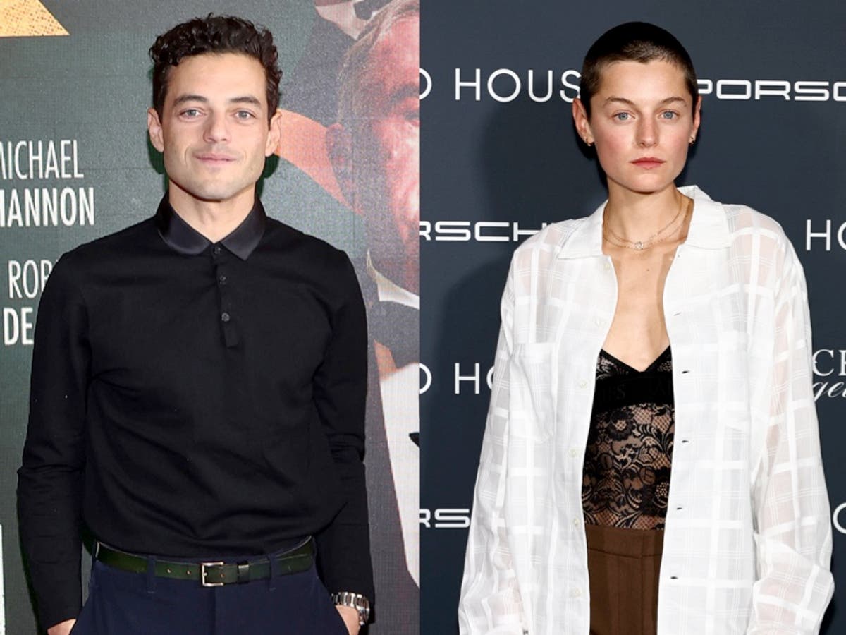 Rami Malek and Emma Corrin fuel relationship rumours after seen kissing in London