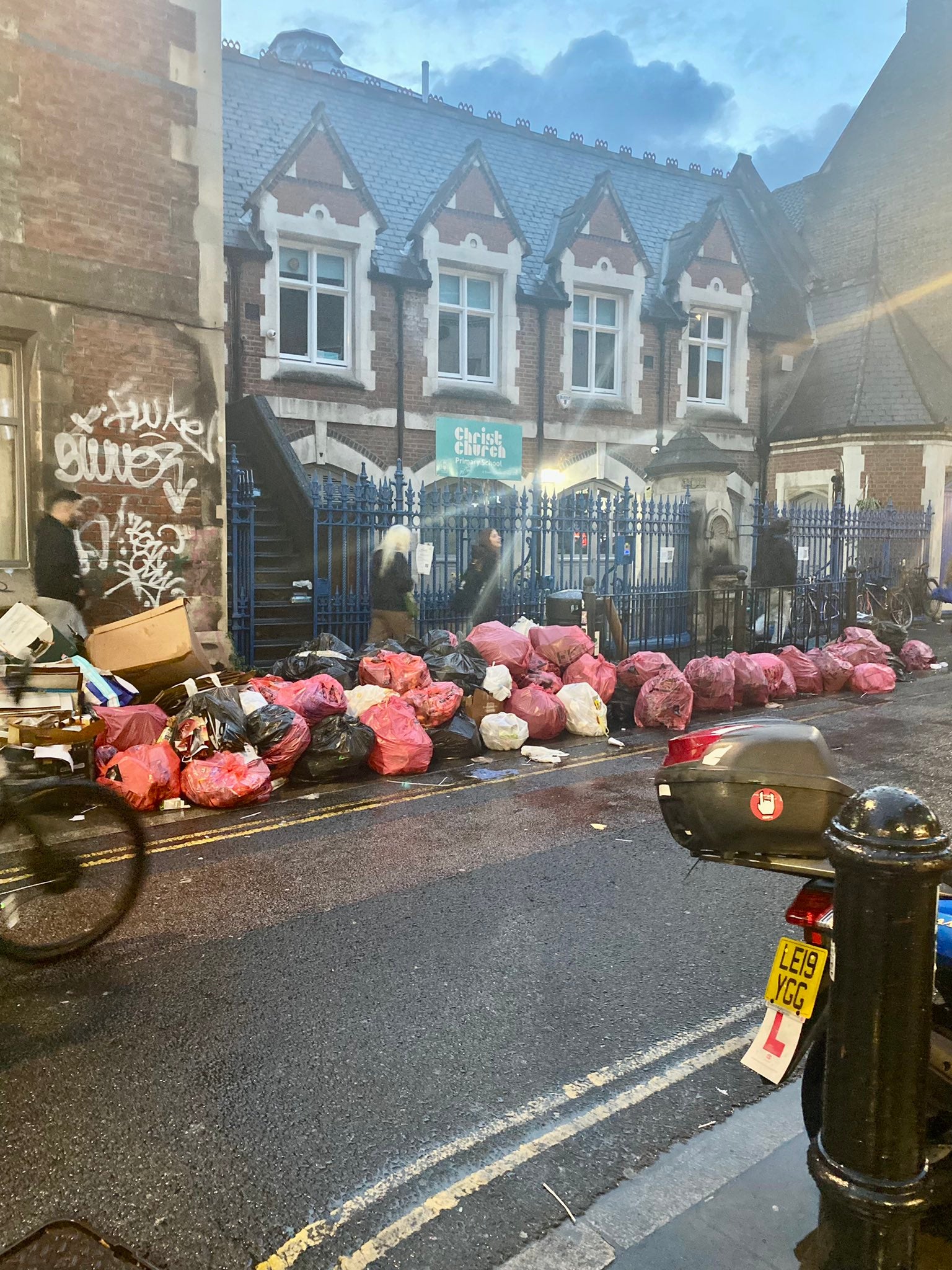 Residents fear for the health of children at Christ Church School, Brick Lane