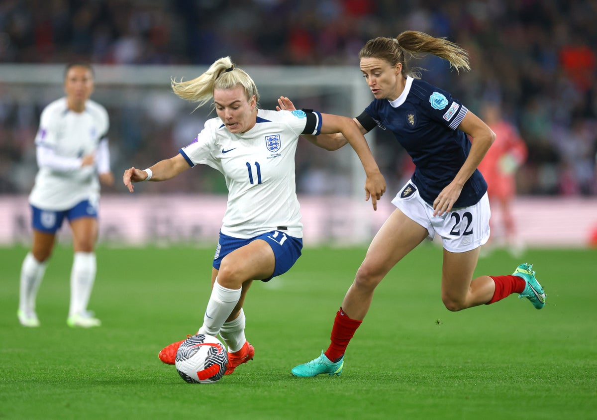 England vs Scotland LIVE: Women’s Nations League latest score, goals and updates