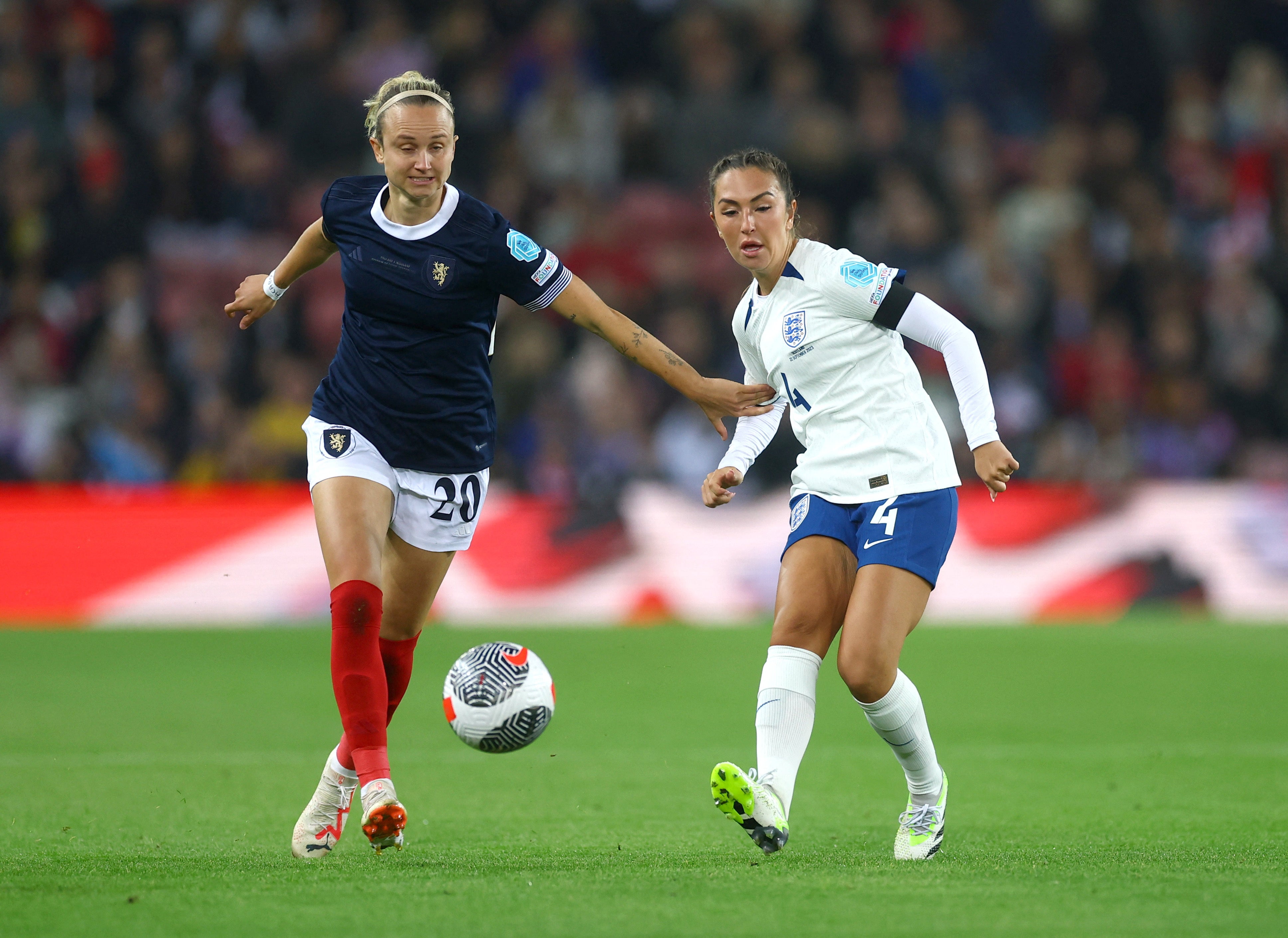 Katie Zelem has made a strong case for a regular slot in the England side