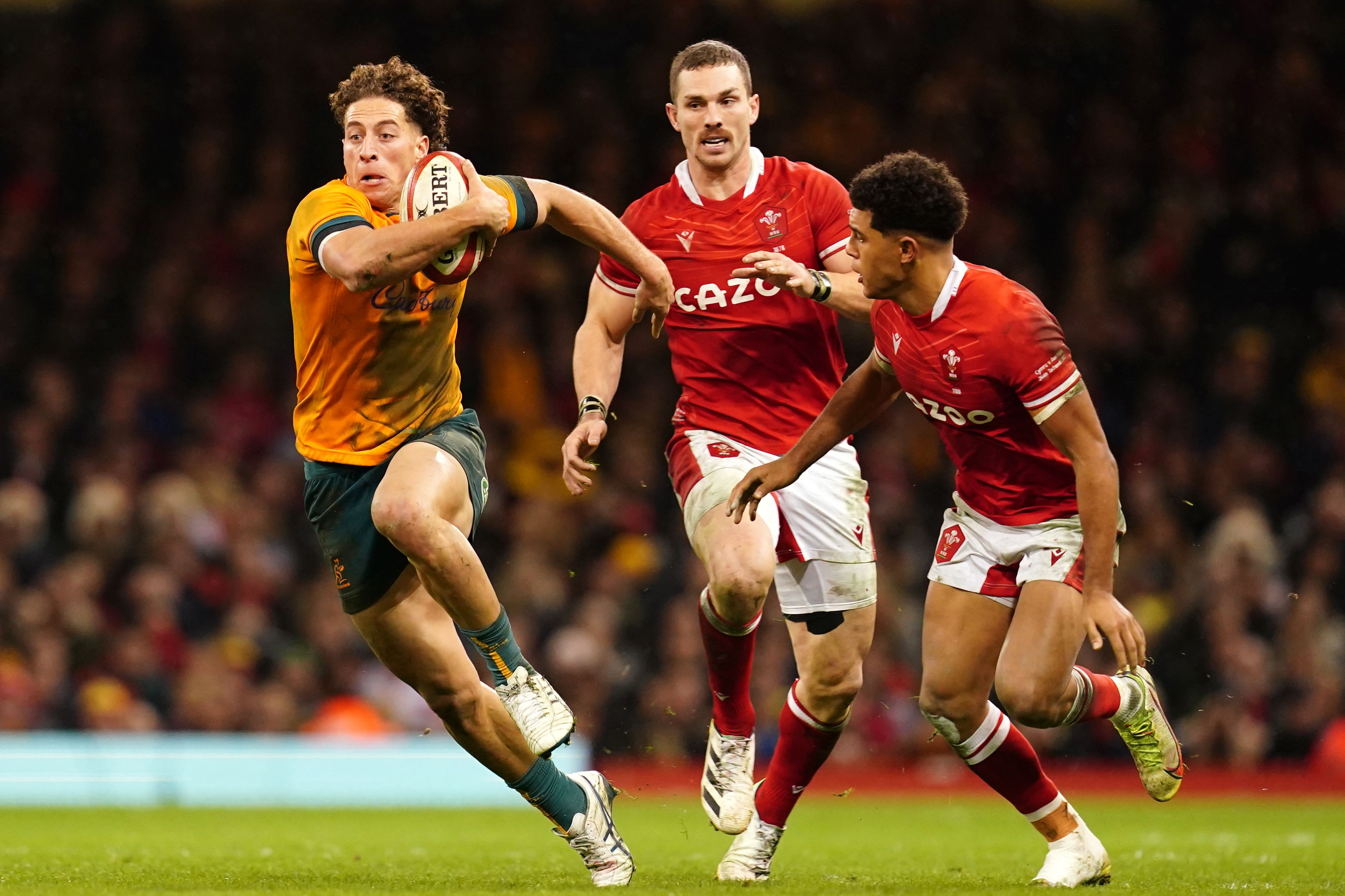 Wales and Australia face a crunch World Cup clash in Lyon (David Davies/PA)