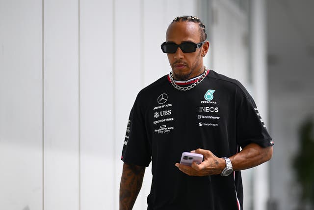 <p>Lewis Hamilton only qualified seventh for the Japanese Grand Prix</p>
