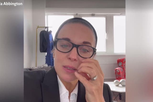 <p>Strictly’s Amanda Abbington slams rumours of rift with partner Giovanni Pernice in defiant video message.</p>
