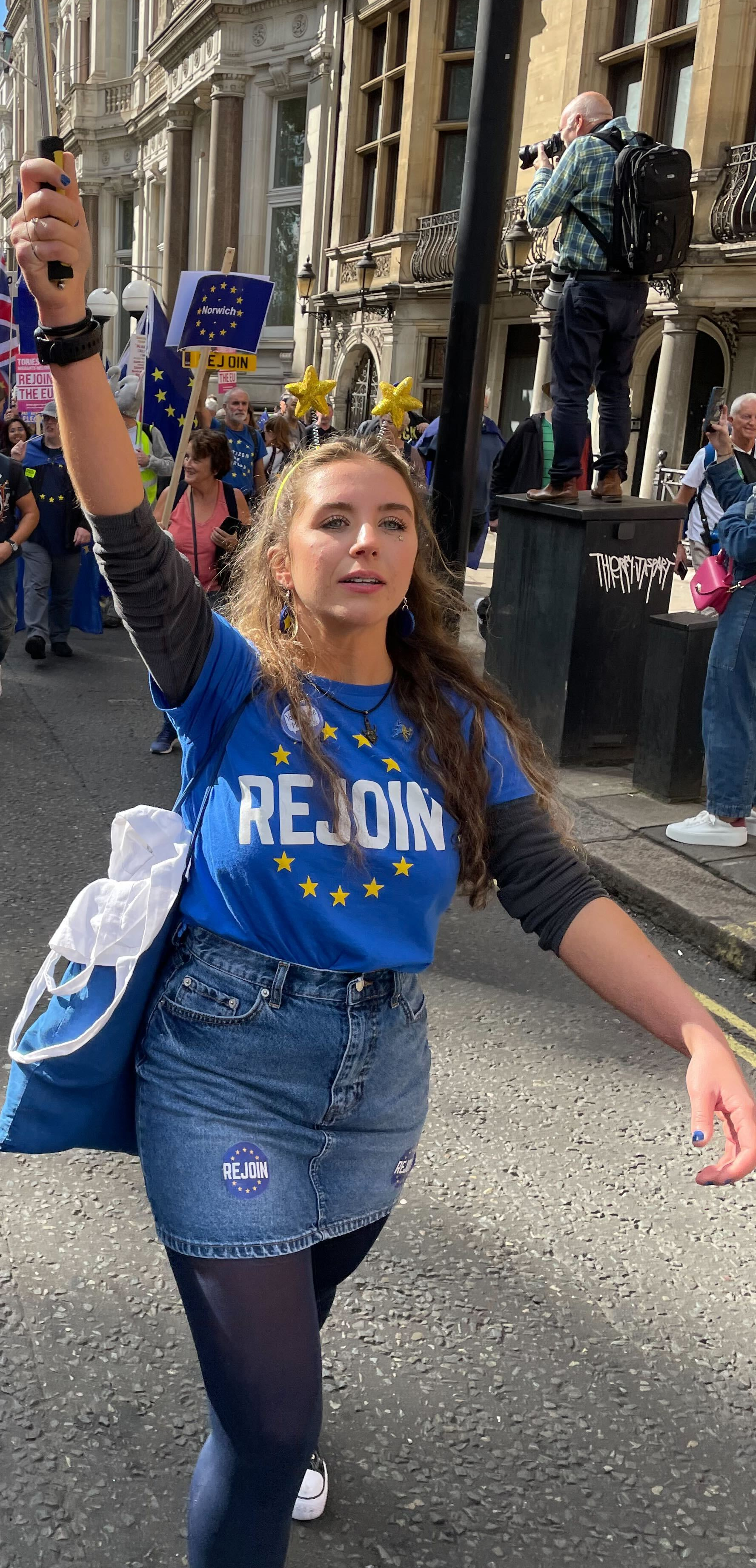 The march attracted Remainers of all ages