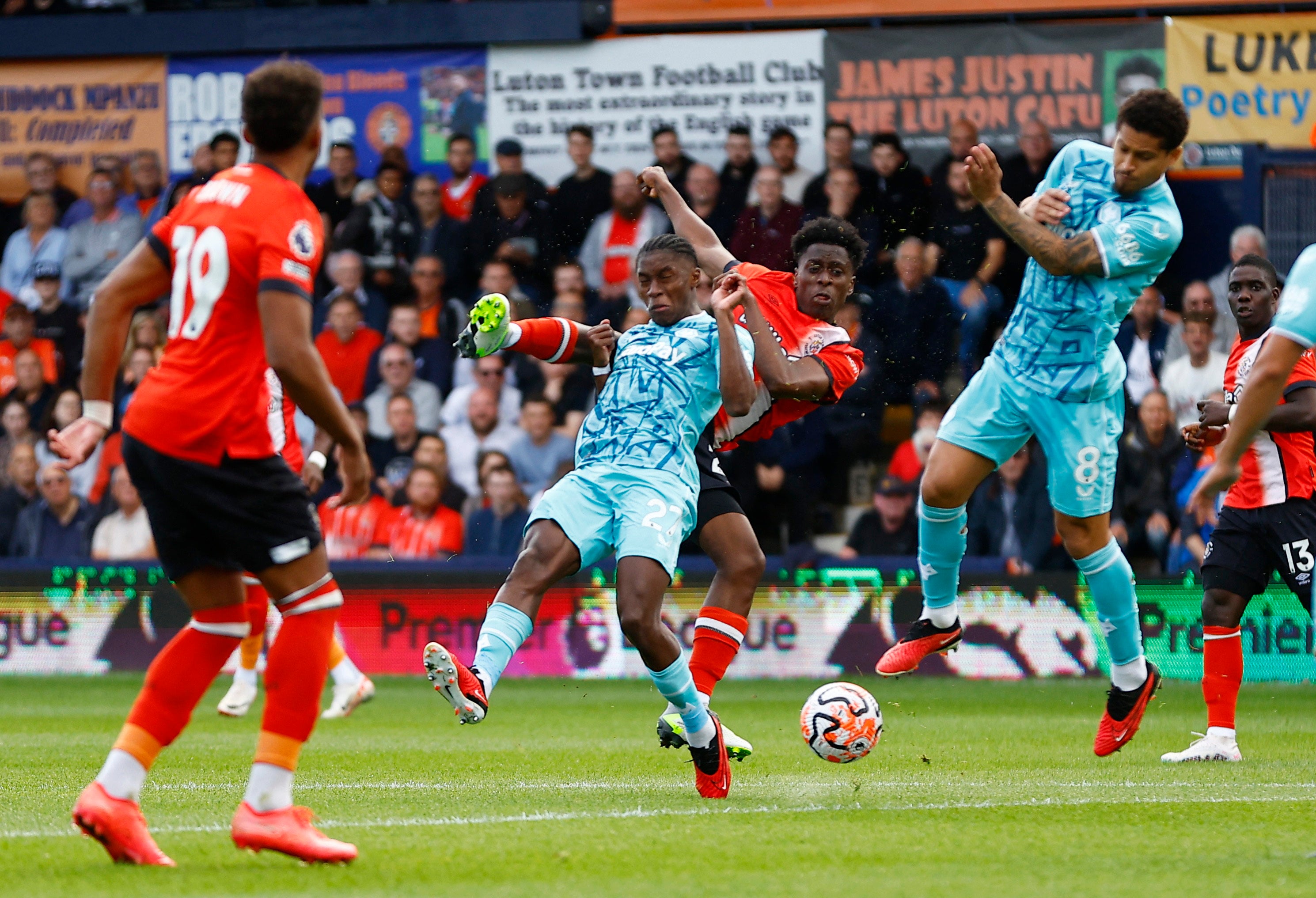 Luton claimed their first point of the Premier League season against Wolves