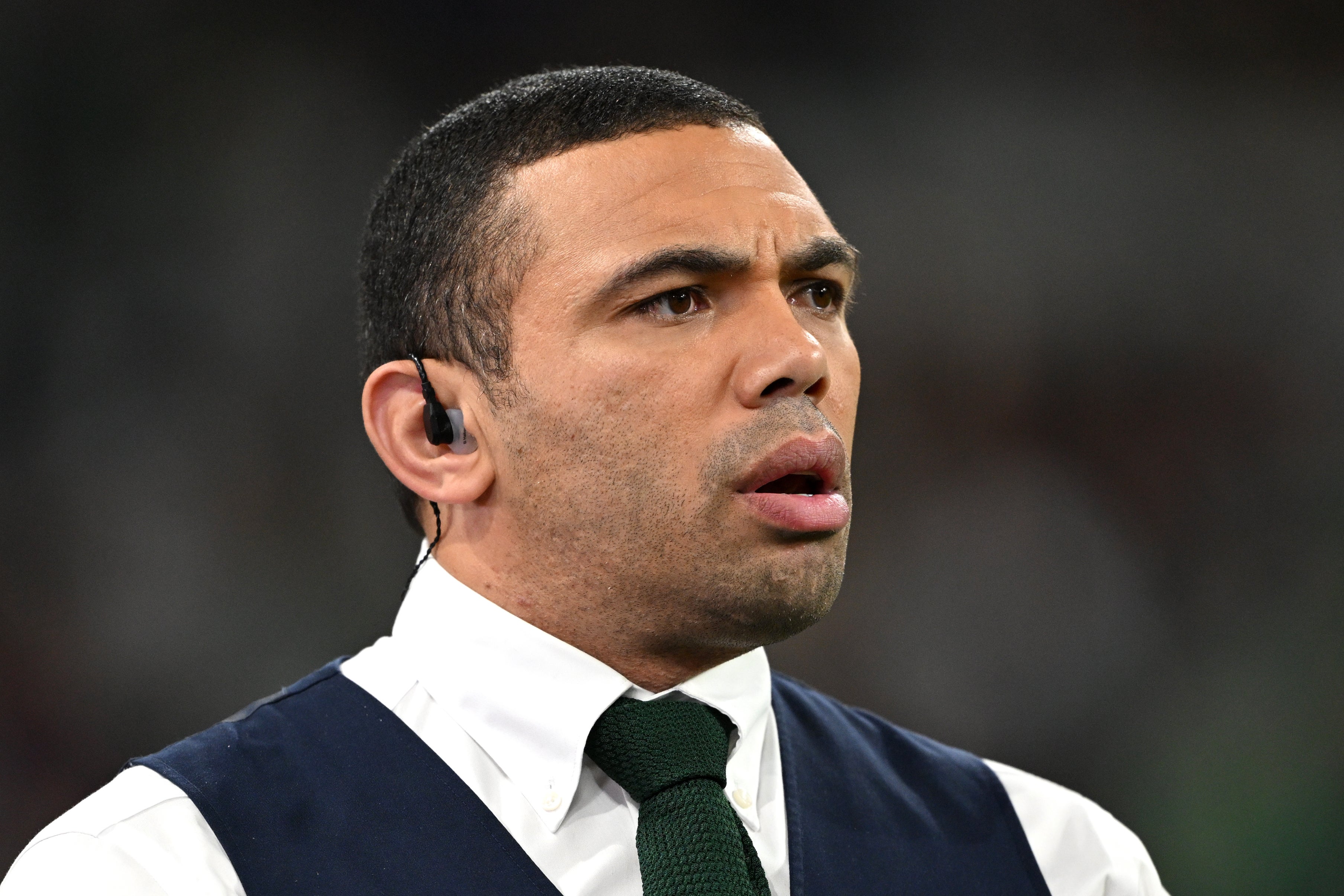 Bryan Habana, presenting on ITV