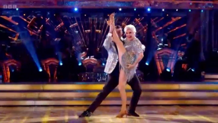 <p>‘Jaw-dropping’ Angela Rippon wows Strictly audience with high kick as Craig Revel Horwood moved to tears.</p>