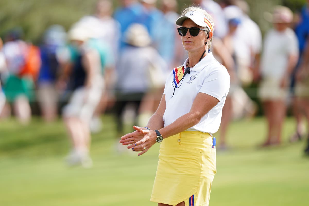 Suzann Pettersen &lsquo;out of words&rsquo; after Europe square Solheim Cup ahead of singles