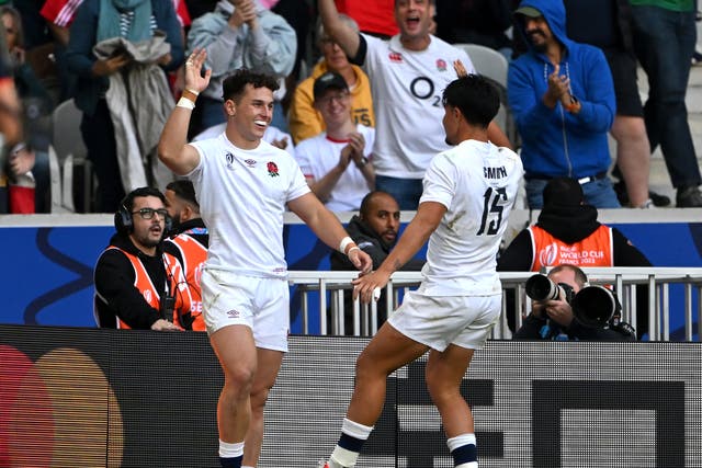 <p>Henry Arundell scored five tries in England’s World Cup win over Chile </p>