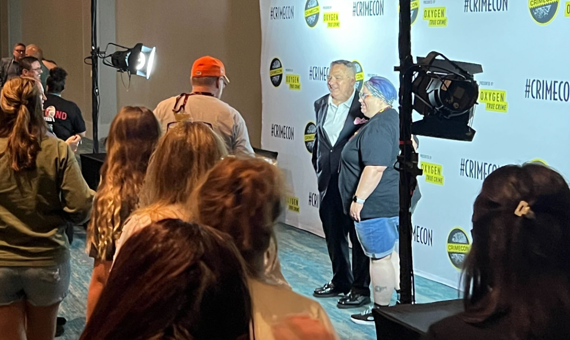 Dateline’s Josh Mankiewicz at CrimeCon 2023