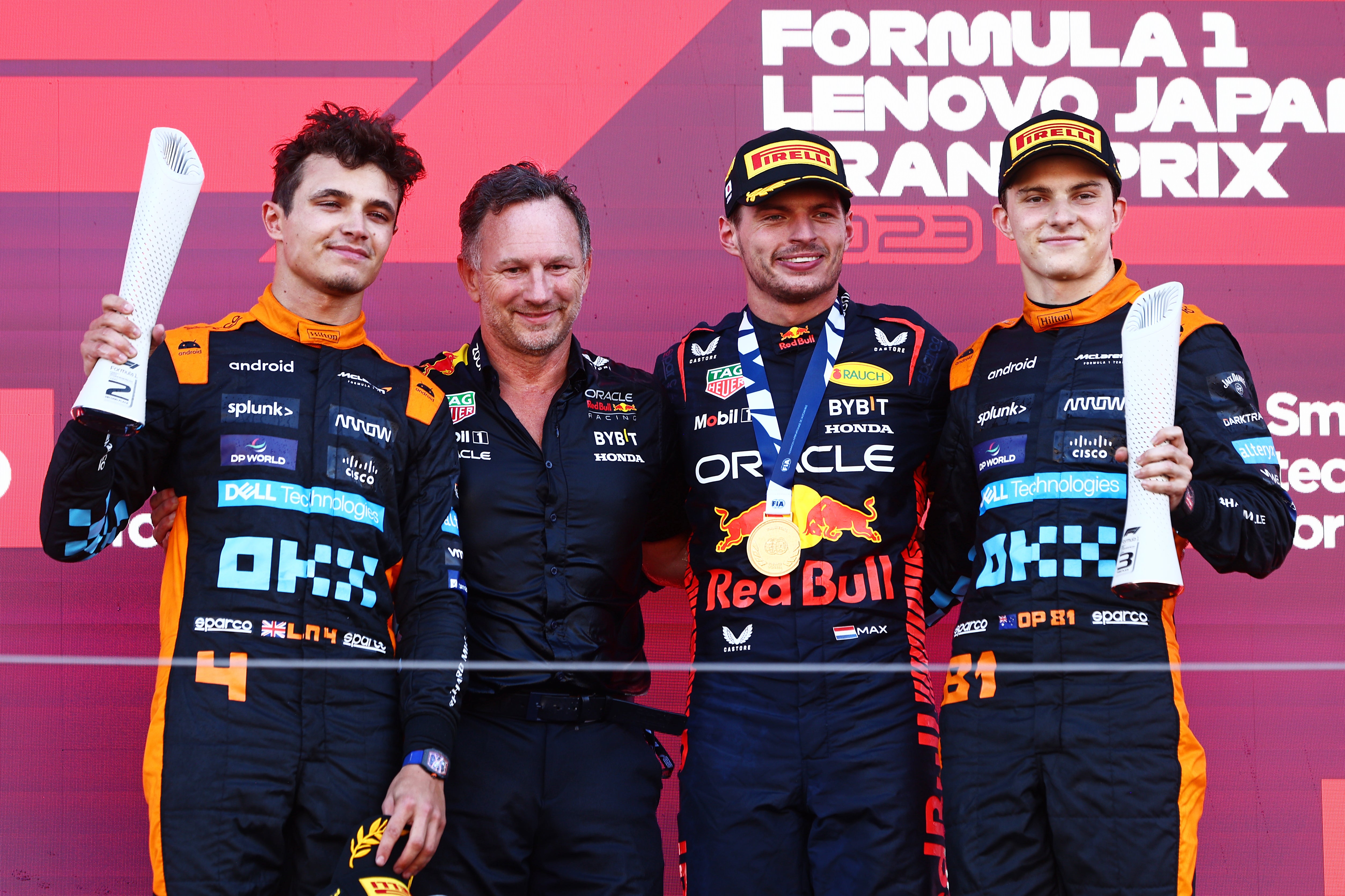 Red Bull secured the constructors’ crown while Oscar Piastri claimed his first podium in F1