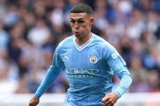 Phil Foden admits Rodri will be a ‘big miss’ during his three-match suspension