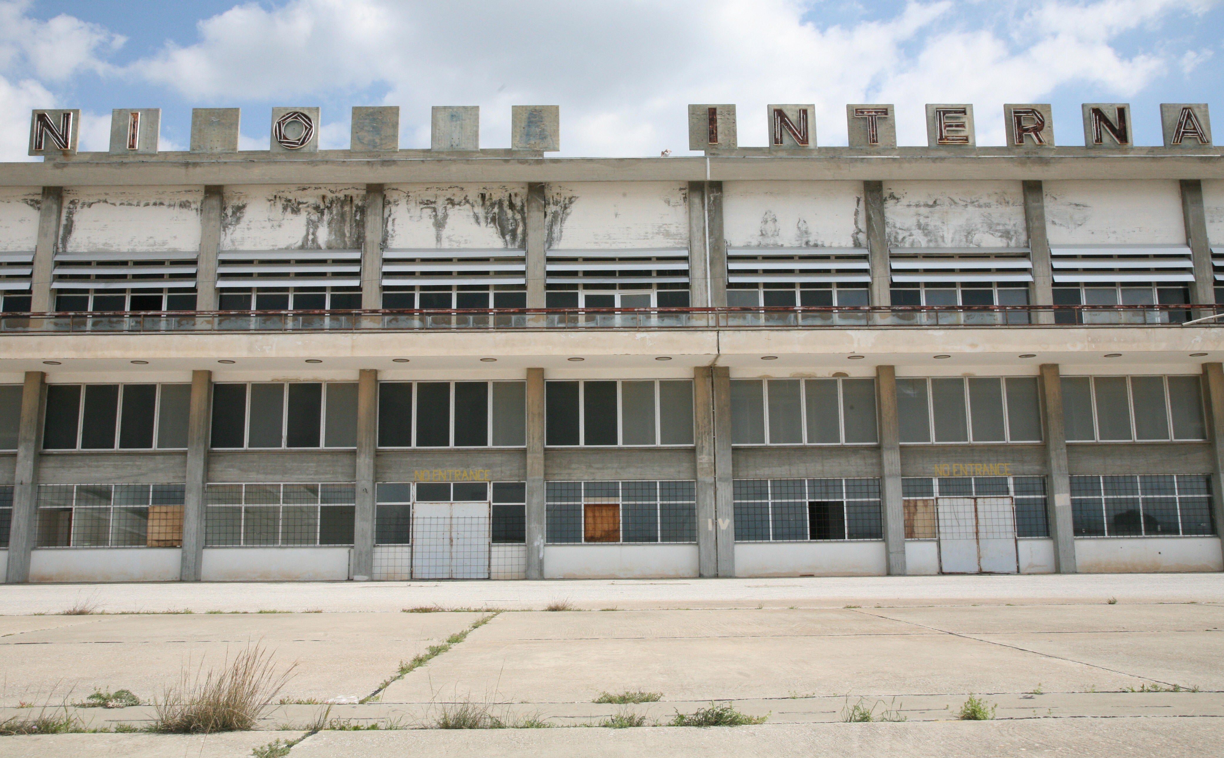 Eerie pictures show the site in decline, largely untouched for 50 years