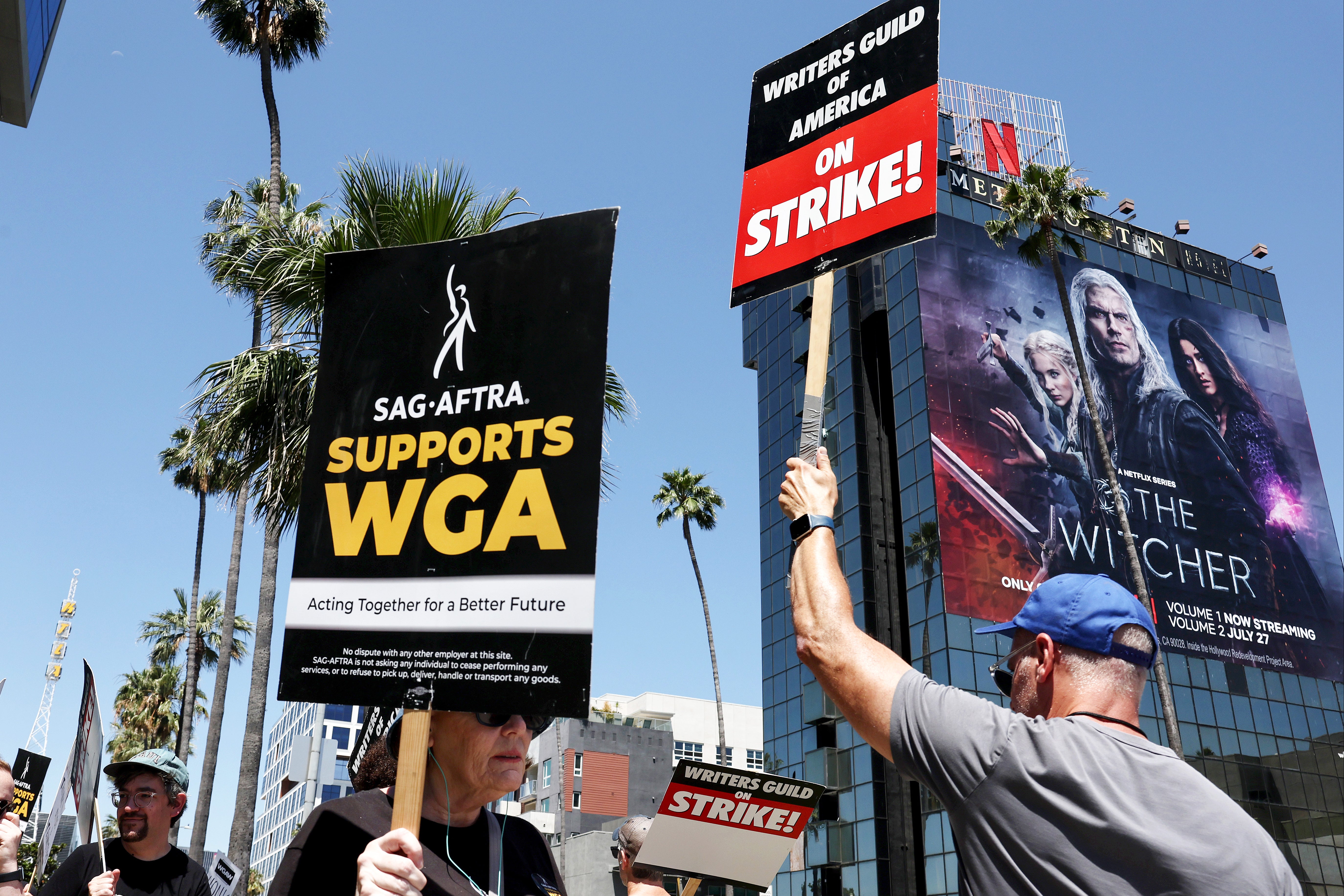 WGA strike negotiations near potential breakthrough as studios make 'final  offer' | The Independent