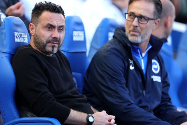 Roberto De Zerbi’s Brighton beat Bournemouth (Steven Paston/PA)