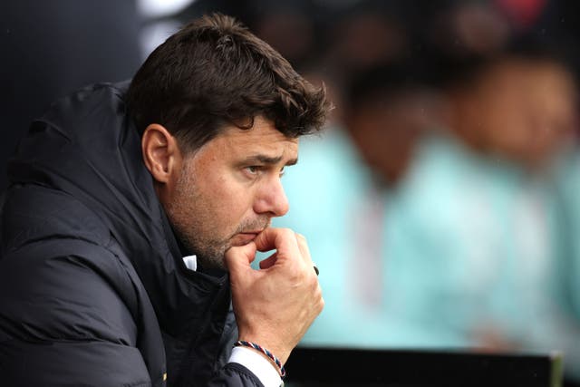 Mauricio Pochettino said his Chelsea players need to grow up after watching them lose to Aston Villa (Steven Paston/PA)