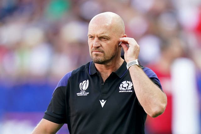 Gregor Townsend was again riled by officiating (Adam Davy/PA)