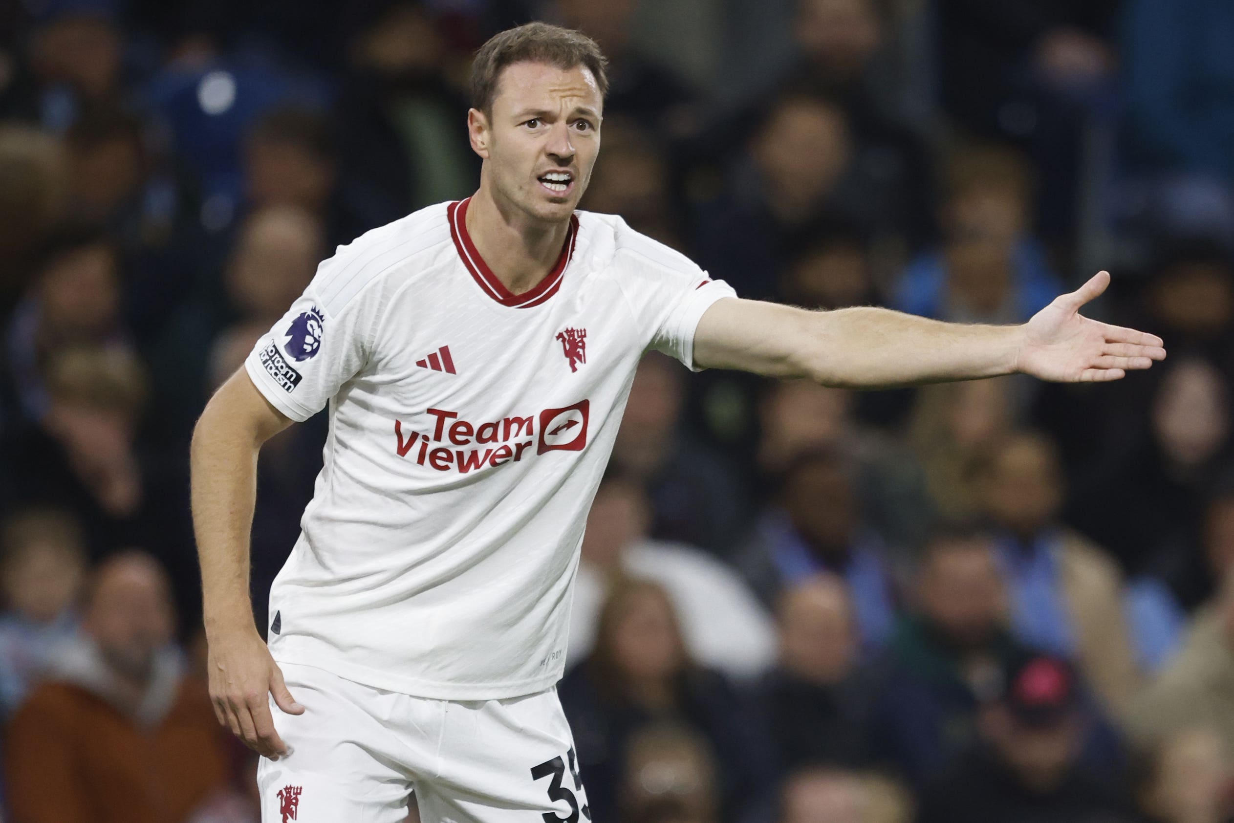 Jonny Evans is relishing his Manchester United return (Richard Sellers/PA)