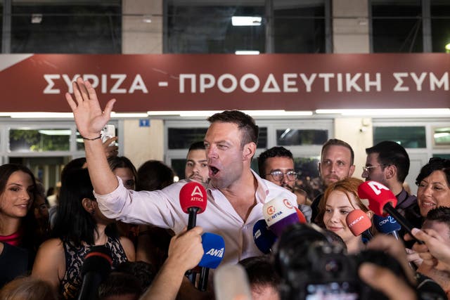 Greece Politics Opposition Leader