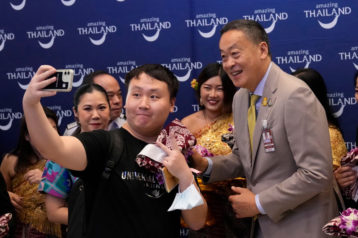Thailand receives the first Chinese visitors under a new visa-free policy to boost tourism