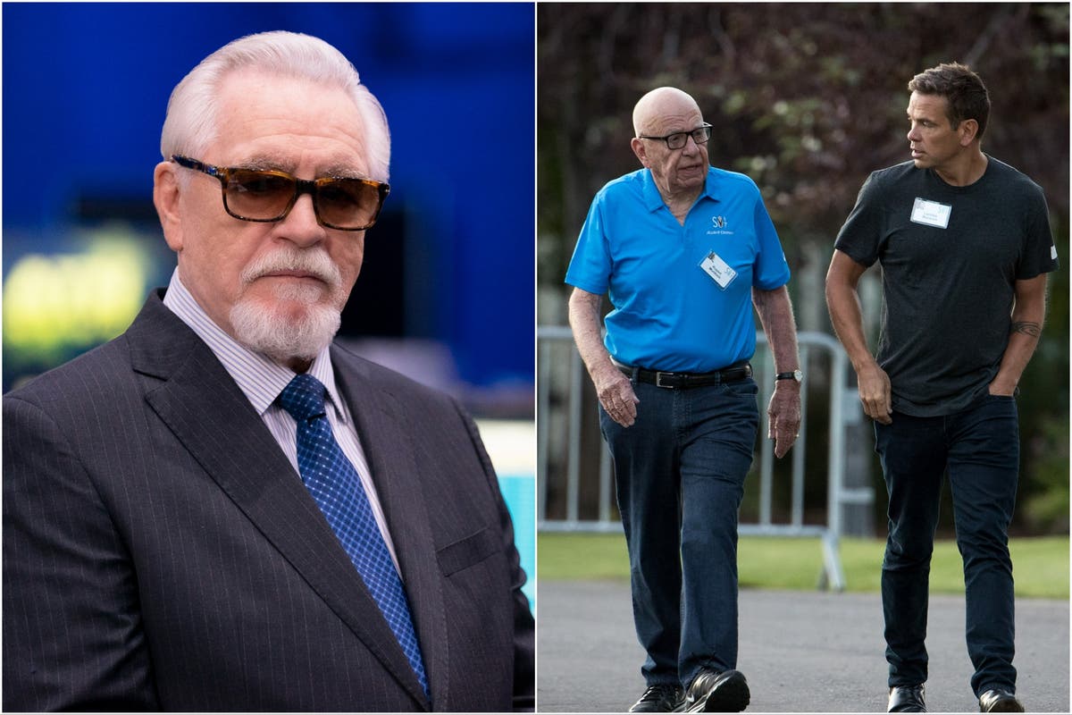 Brian Cox jokes Rupert Murdoch has been &lsquo;watching too much Succession&rsquo; as son Lachlan takes over