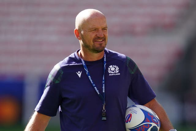 Gregor Townsend’s Scotland know what they have to do to reach the quarter-finals (Adam Davy/PA)