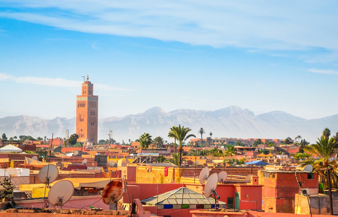 Swerve sweltering summers and head to Marrakech in winter for welcoming temperatures