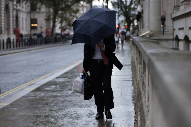 <p>Met Office issue a danger to life warning for Wednesday and Thursday as the UK braces for up to 80mph winds </p>
