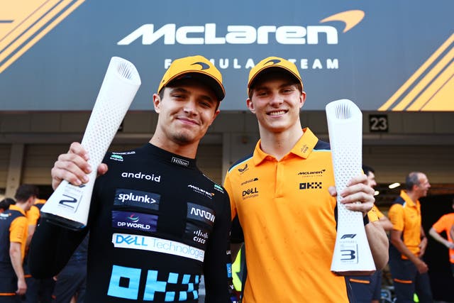 Lando Norris now has genuine competition in the garage at McLaren