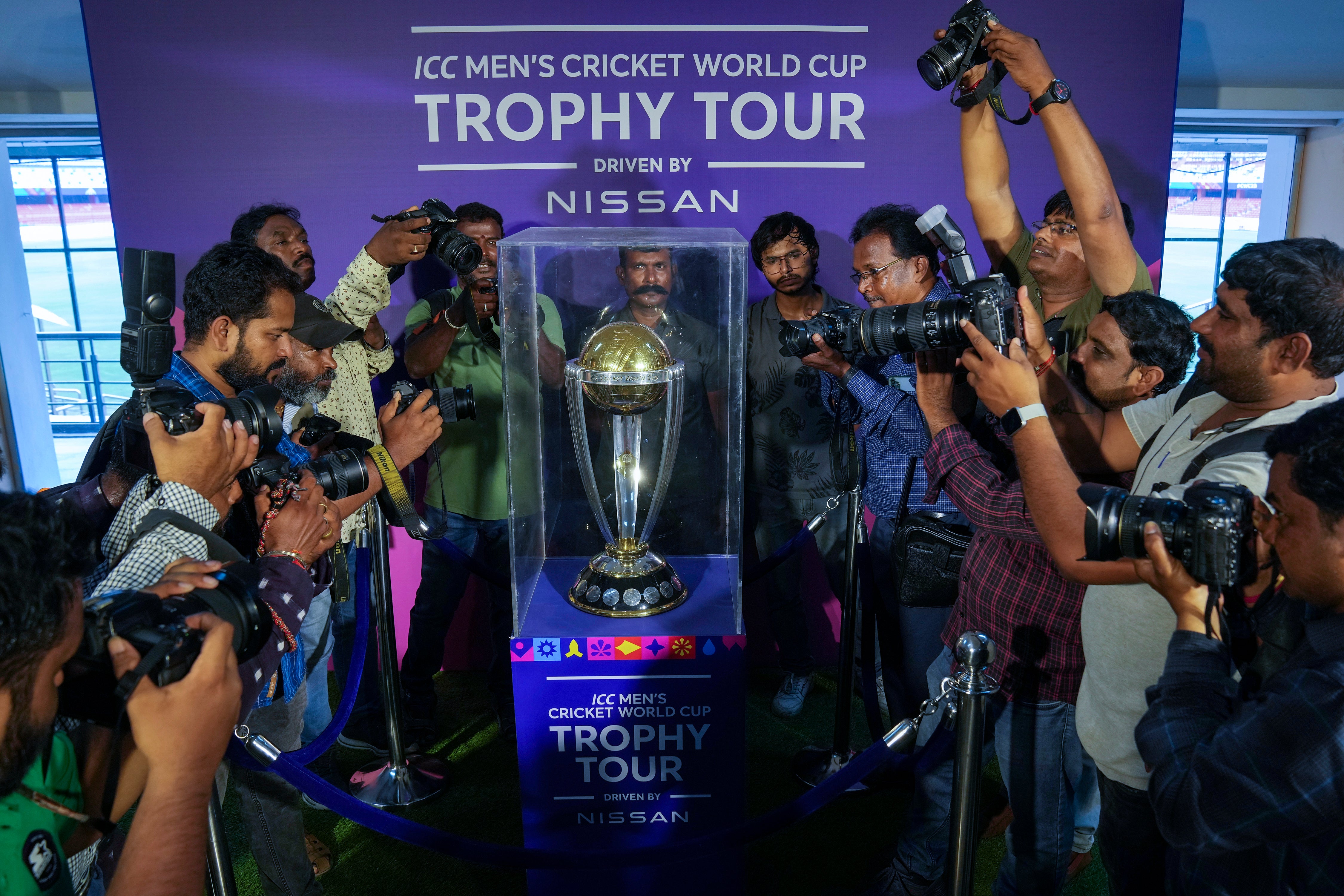 Interest has already been building in Hyderabad ahead of the ICC Cricket World Cup