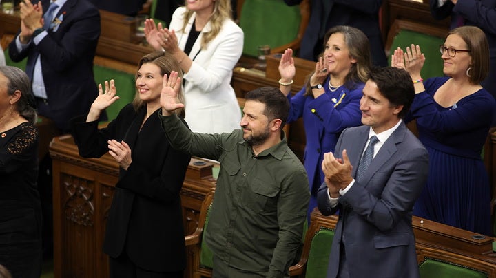 President Zelensky and PM Trudeau both joined in a standing ovation for a Nazi veteran