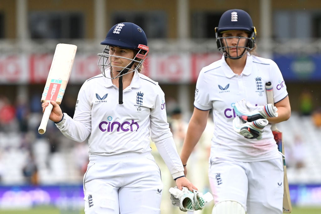England’s Tammy Beaumont starred in the Women’s Ashes this summer