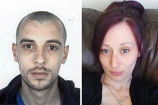 John Yuill, 28, and Lamara Bell, 25 died after their car crashed off the M9 (Police Scotland/PA)