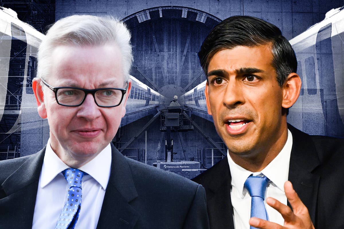 Cabinet split over Rishi Sunak’s HS2 ‘gross act of vandalism’ | The ...