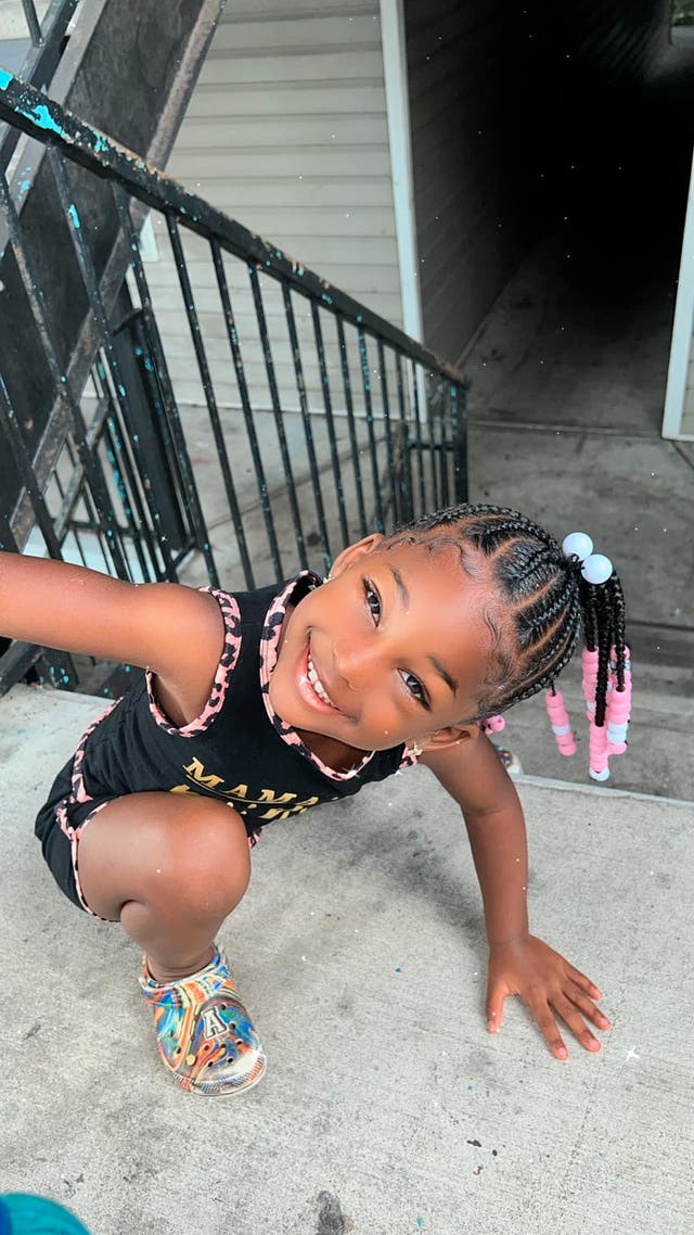 <p>Kae’Lynn Marie Matthews, the three-year-old victim of a Jacksonville apartment shooting</p>