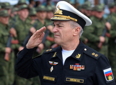 Ukraine-Russia war – live: Putin’s Black Sea fleet commander ‘killed in attack on Crimea navy HQ’