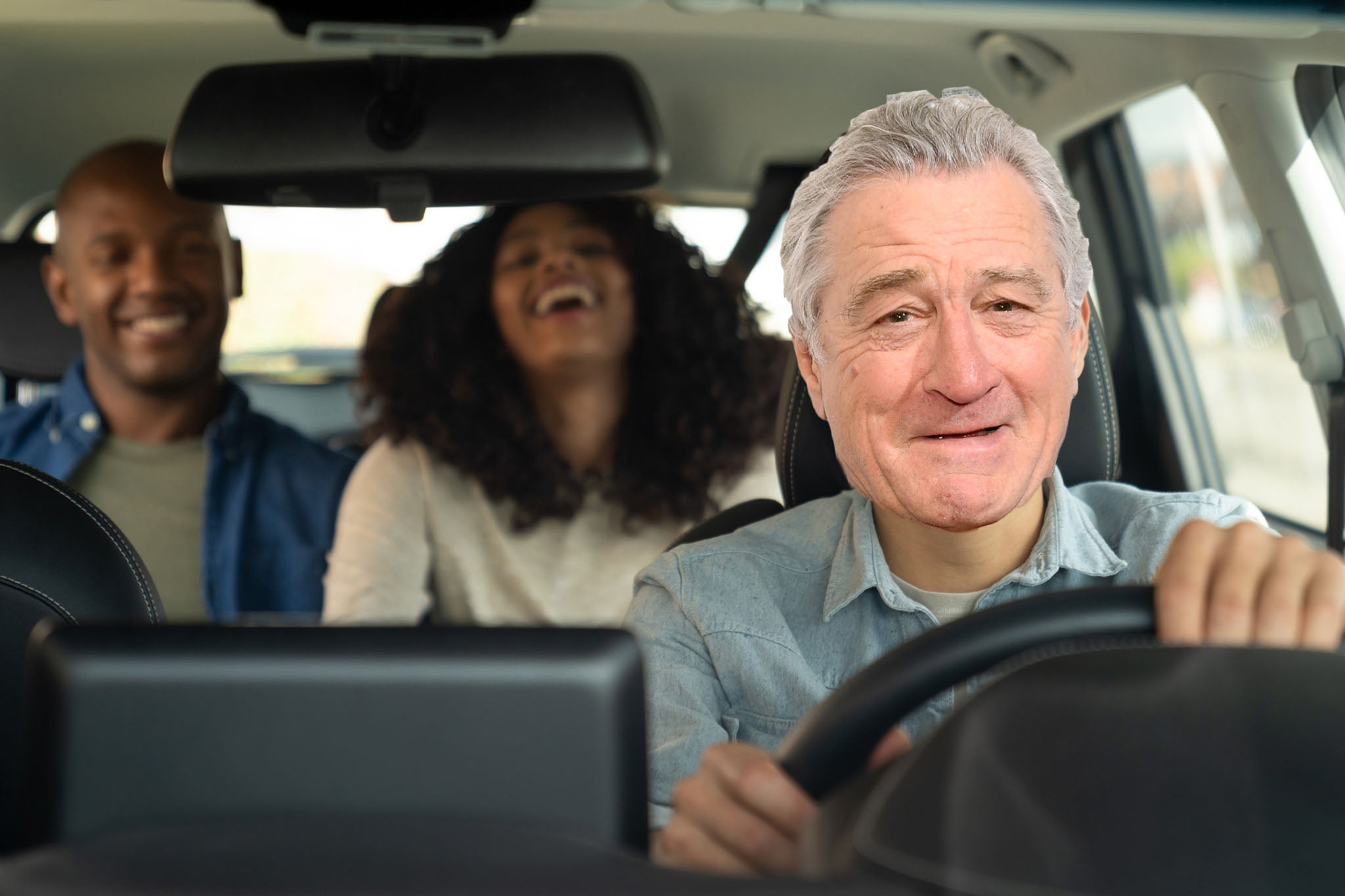 You ridin’ with me?: How Robert De Niro might look in his forthcoming advert for Uber