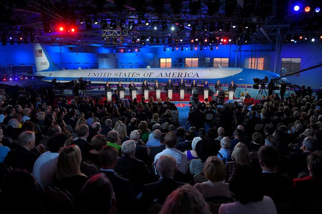 <p>Seven candidates will take to the stage at the second GOP debate </p>