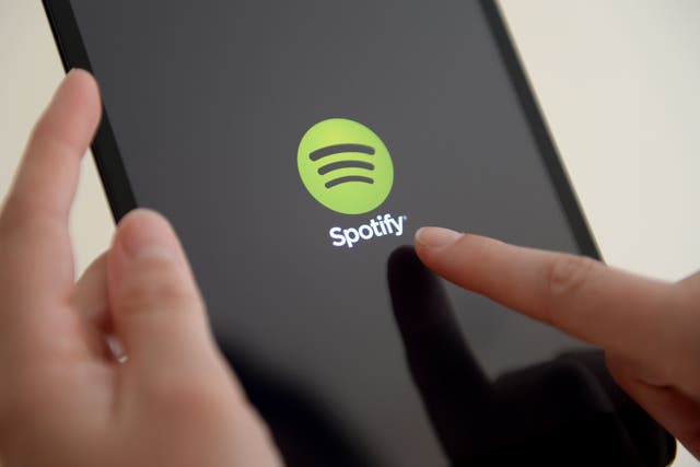 Some forms of AI-generated music will be allowed on Spotify, the company’s boss has said (PA)
