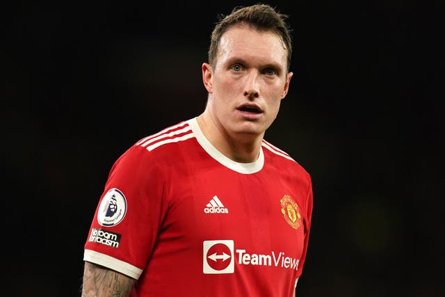 Phil Jones left Manchester United in the summer (Martin Rickett/PA)