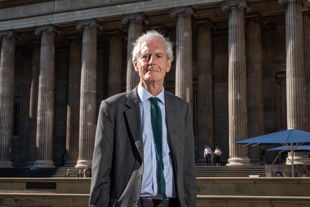 Sir Mark Jones is the interim director of the British Museum. (Aaron Chown/P)A