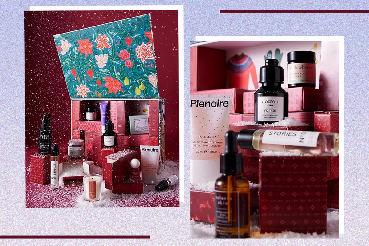 Anthropologie Christmas beauty calendar review