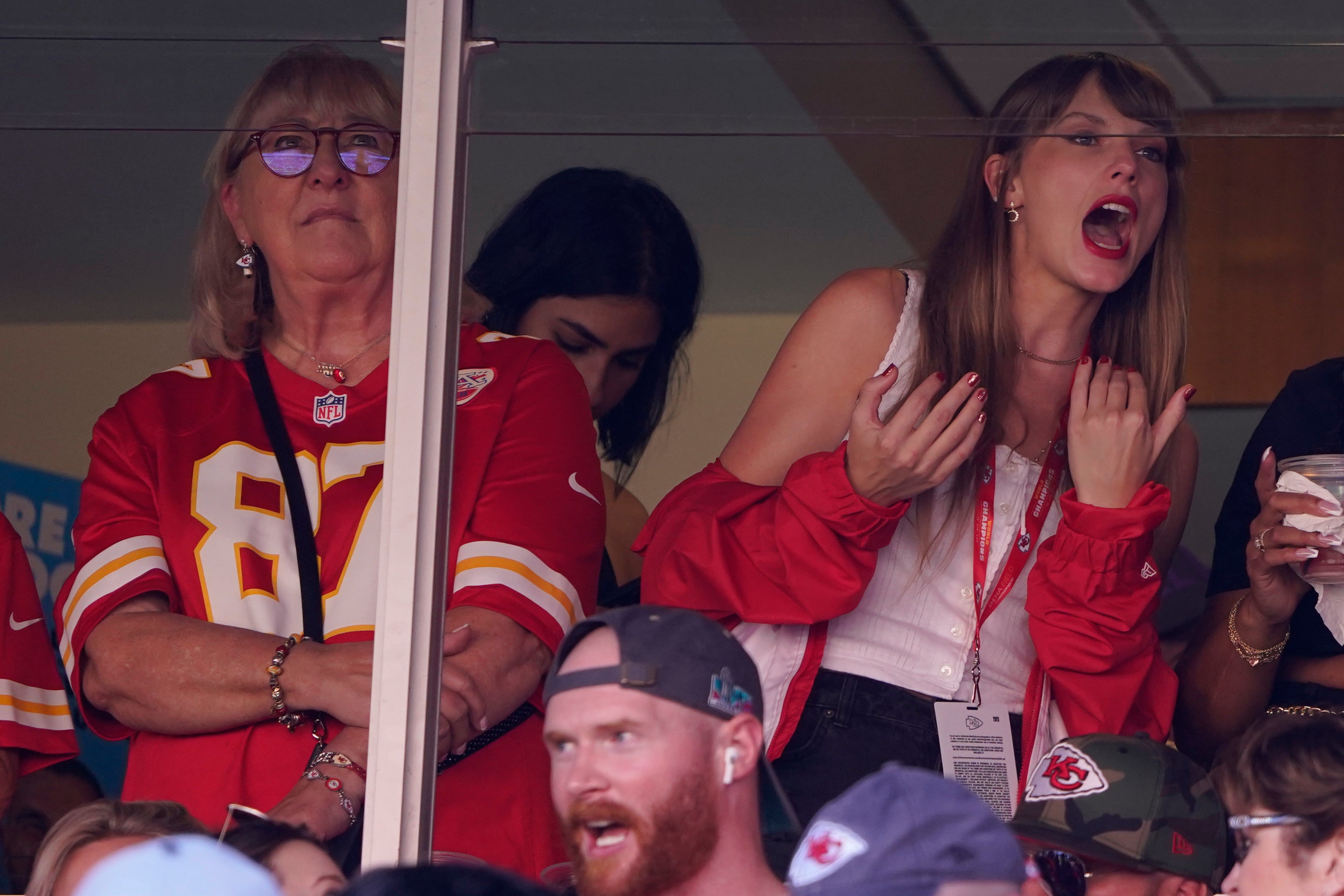 Travis Kelce s Mom Donna Comments On NFL s Coverage Of Taylor Swift 