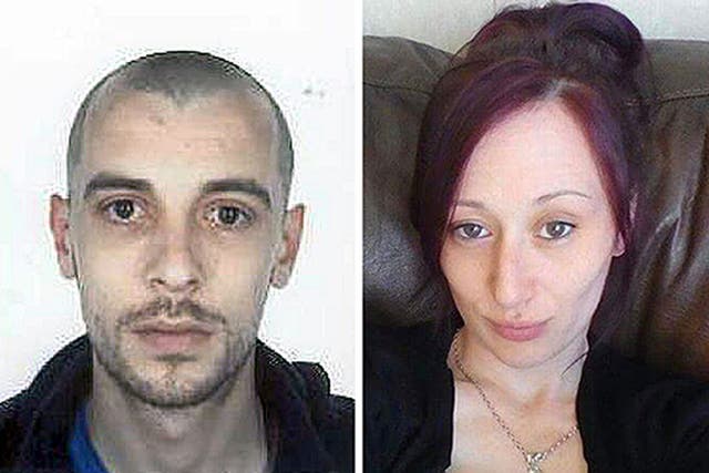 John Yuill, 28, and Lamara Bell, 25, who died after the car they were in left the M9 near Stirling in July 2015 (Police Scotland/PA)