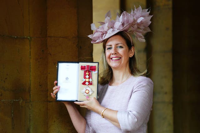 <p>Dame Andrea Jenkyns paid tribute to her late mother (Victoria Jones/PA)</p>