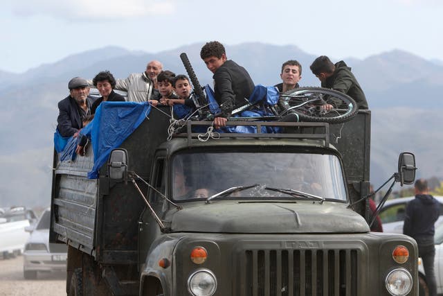 Armenia Azerbaijan Nagorno-Karabakh Exodus