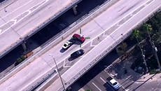 Teen joyriders try to escape armed police in Florida high-speed chase