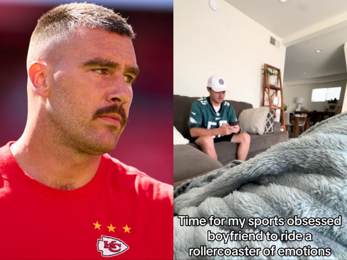 Women are telling their husbands that no one knew Travis Kelce before Taylor Swift The Independent