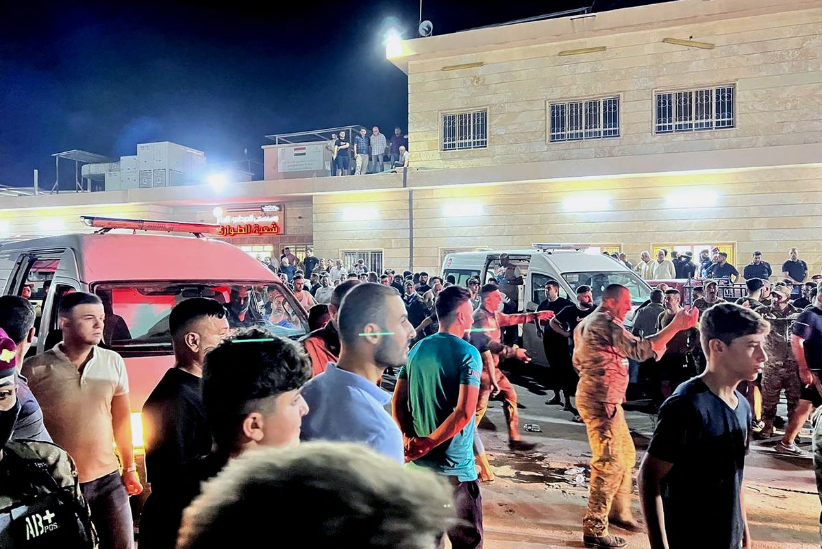 Fire kills at least 100 and injures 150 at wedding in Iraq